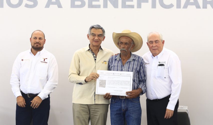 Inicia en Tamaulipas el programa de fertilizantes para el Bienestar; Beneficia a más de 10 mil productores