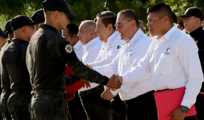Reconoce SSPT a graduados del segundo escalón del Curso de Fuerzas Especiales para la Guardia Estatal