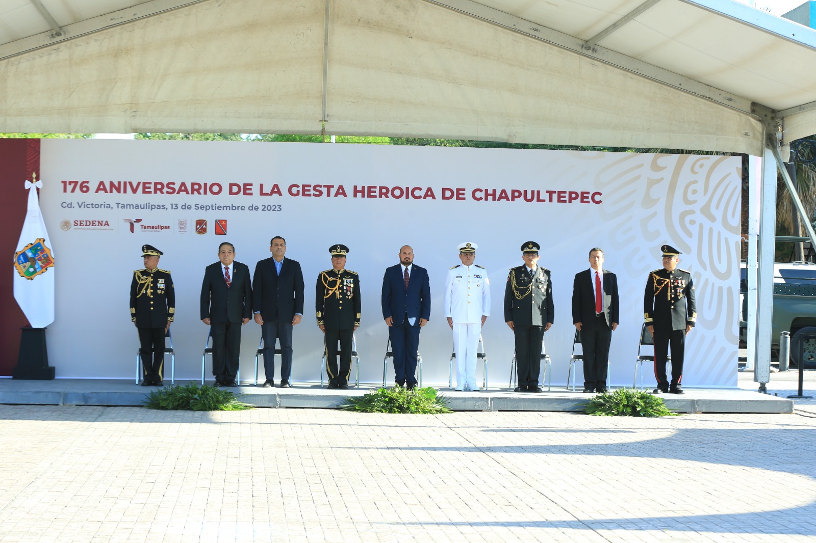 Conmemoran 176 Aniversario de la Gesta Heroica de los Niños Héroes de Chapultepec.