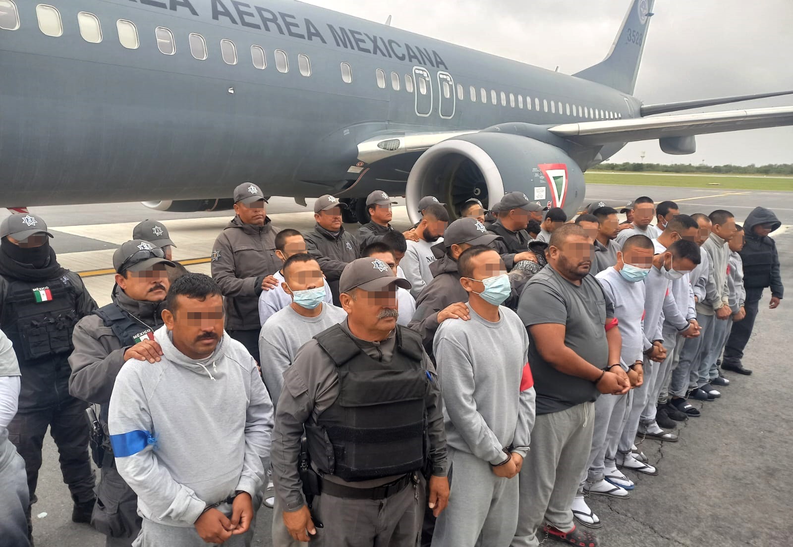 Desde Tamaulipas trasladan a 67 personas privadas de la libertad a CEFERESOS