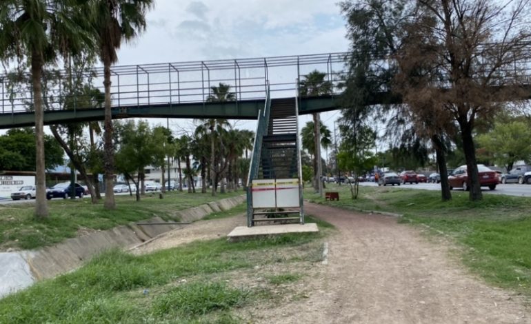 Realizan estudio técnico del puente peatonal del bulevar Praxedis Balboa con Calle Ocampo.