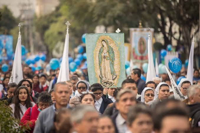 A partir del primero de diciembre inician las peregrinaciones.