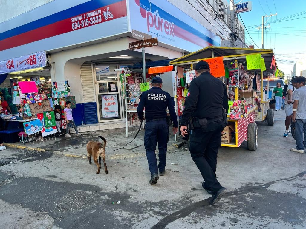 Guardia Estatal participa en operativo de verificación de venta de pirotecnia