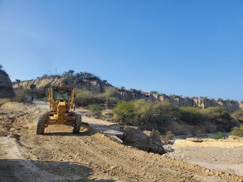 *En el Altiplano tamaulipeco, construcción de vado conectará zonas ejidales*