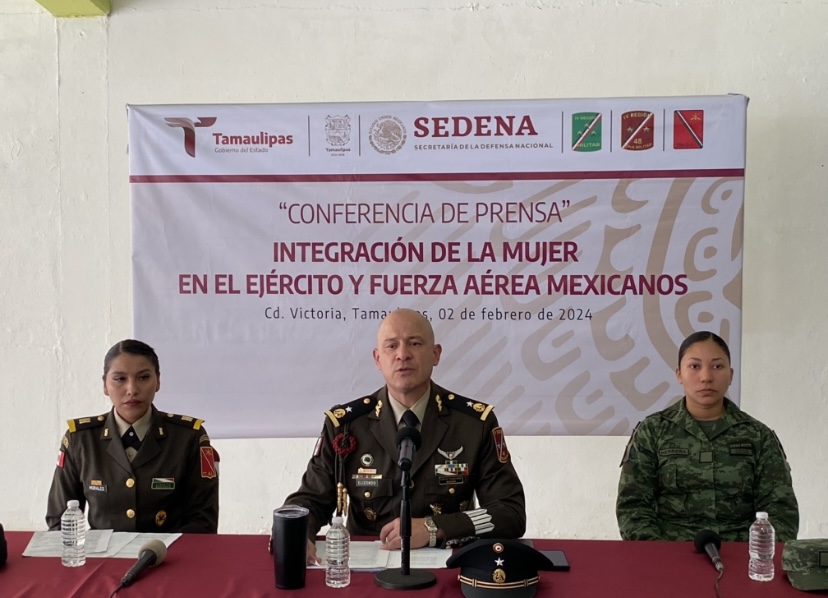 Inició en Tamaulipas el reclutamiento de personal femenino para ser soldado de infantería.