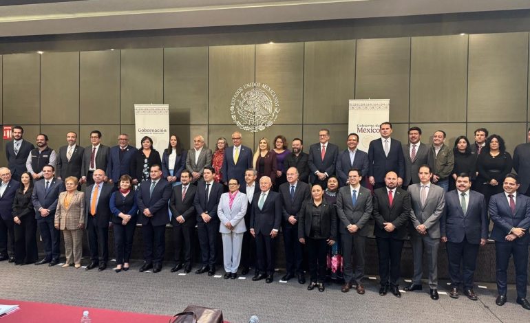 Trabajan la agenda nacional de derechos humanos.