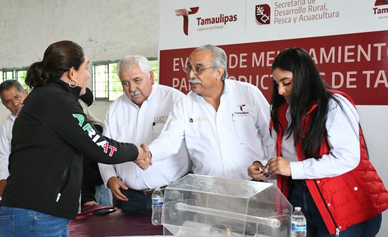 Mejoran sector ganadero de Soto la Marina con Programa de Mejoramiento Genético