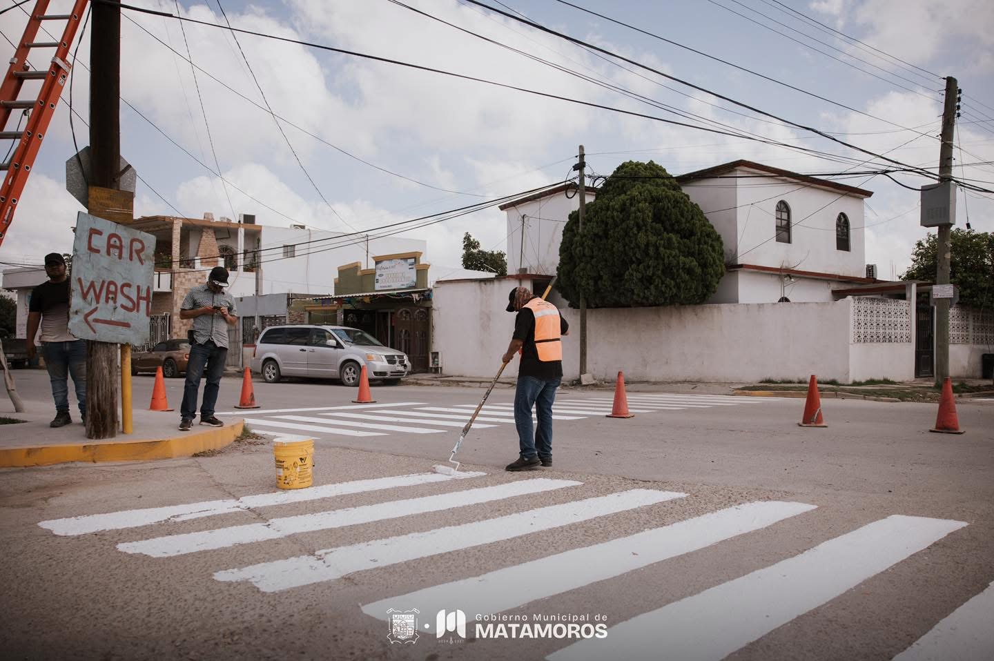 Se refuerza la seguridad vial en Matamoros.