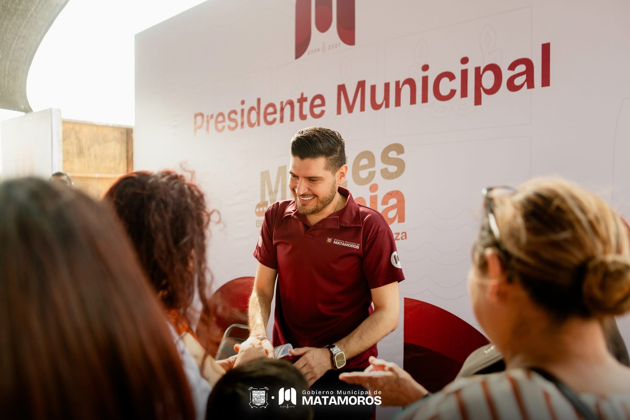 Se realizó con éxito audiencia pública en Matamoros.